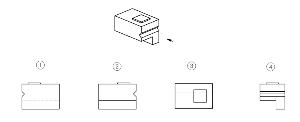 문제12-좌측면도