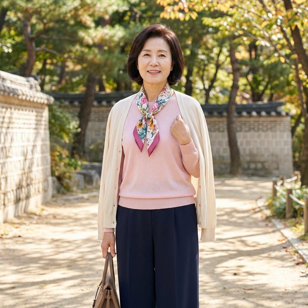 여행갈 때 입기 좋은 60대 여성 편안한 옷