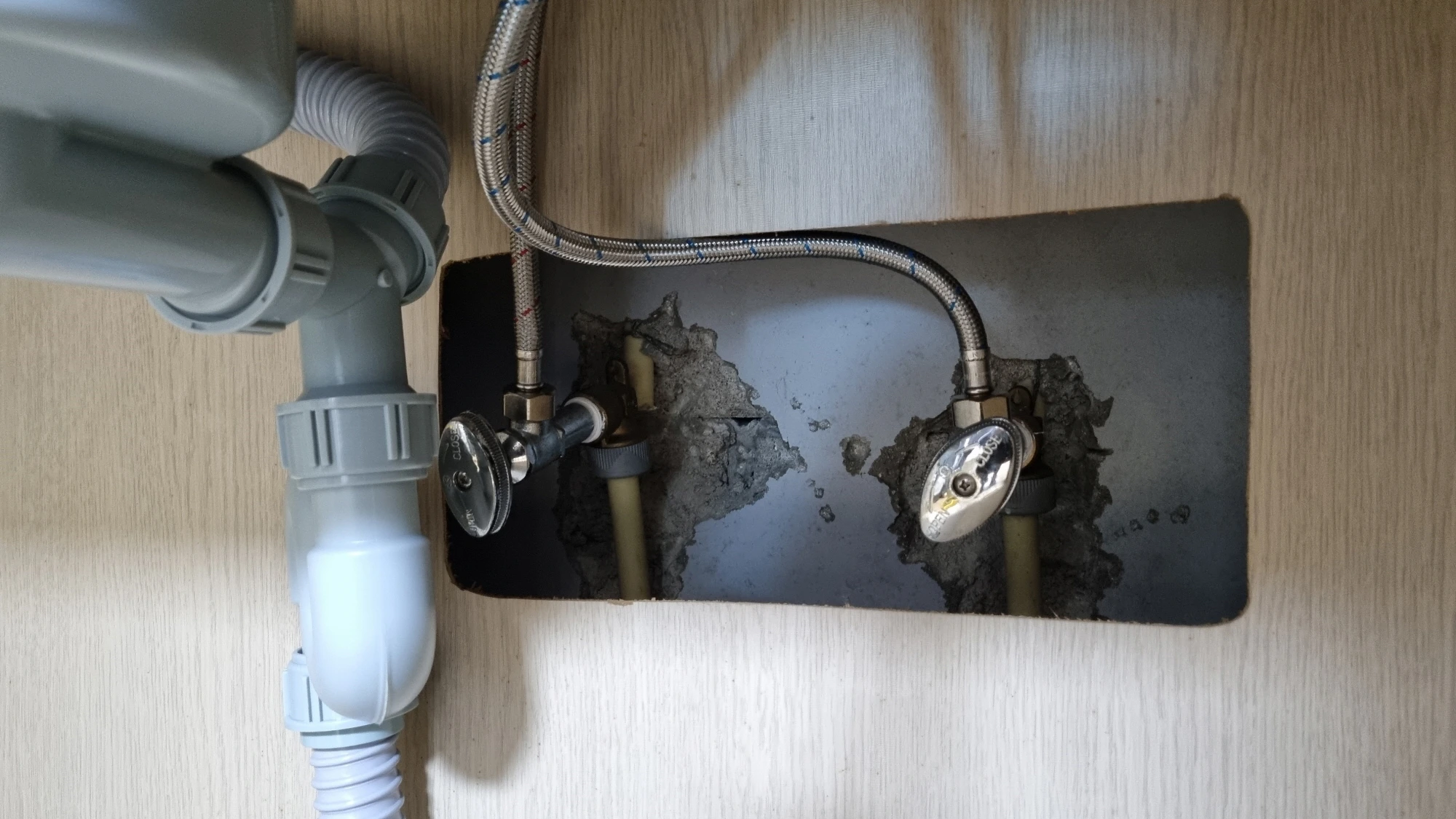 싱크대 원홀 수전 수압조절 밸브