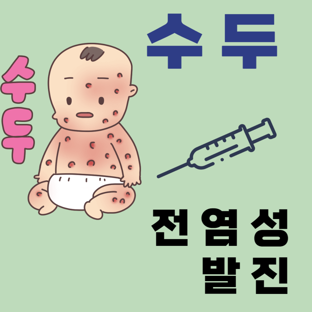 수두 (chickenpox) 전염성과 발진