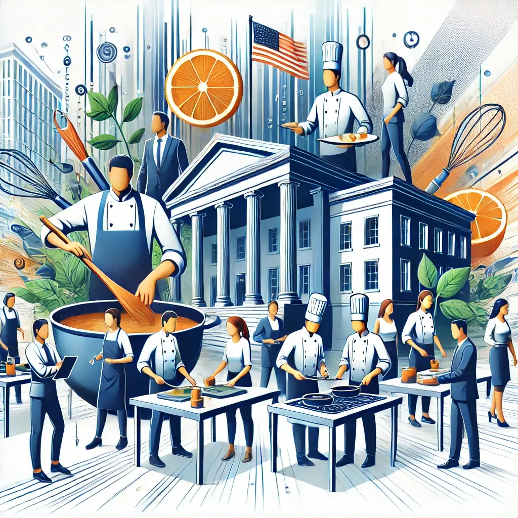 요리-기술을-배우는-국비-지원-참가자들