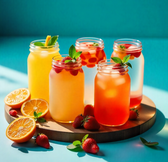 건강을 위한 기능성 음료 만들기