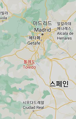 톨레도 지도 사진