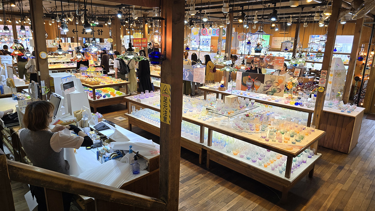 오타루 유리공방 기타이치