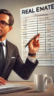 남자가 설명하는 사진