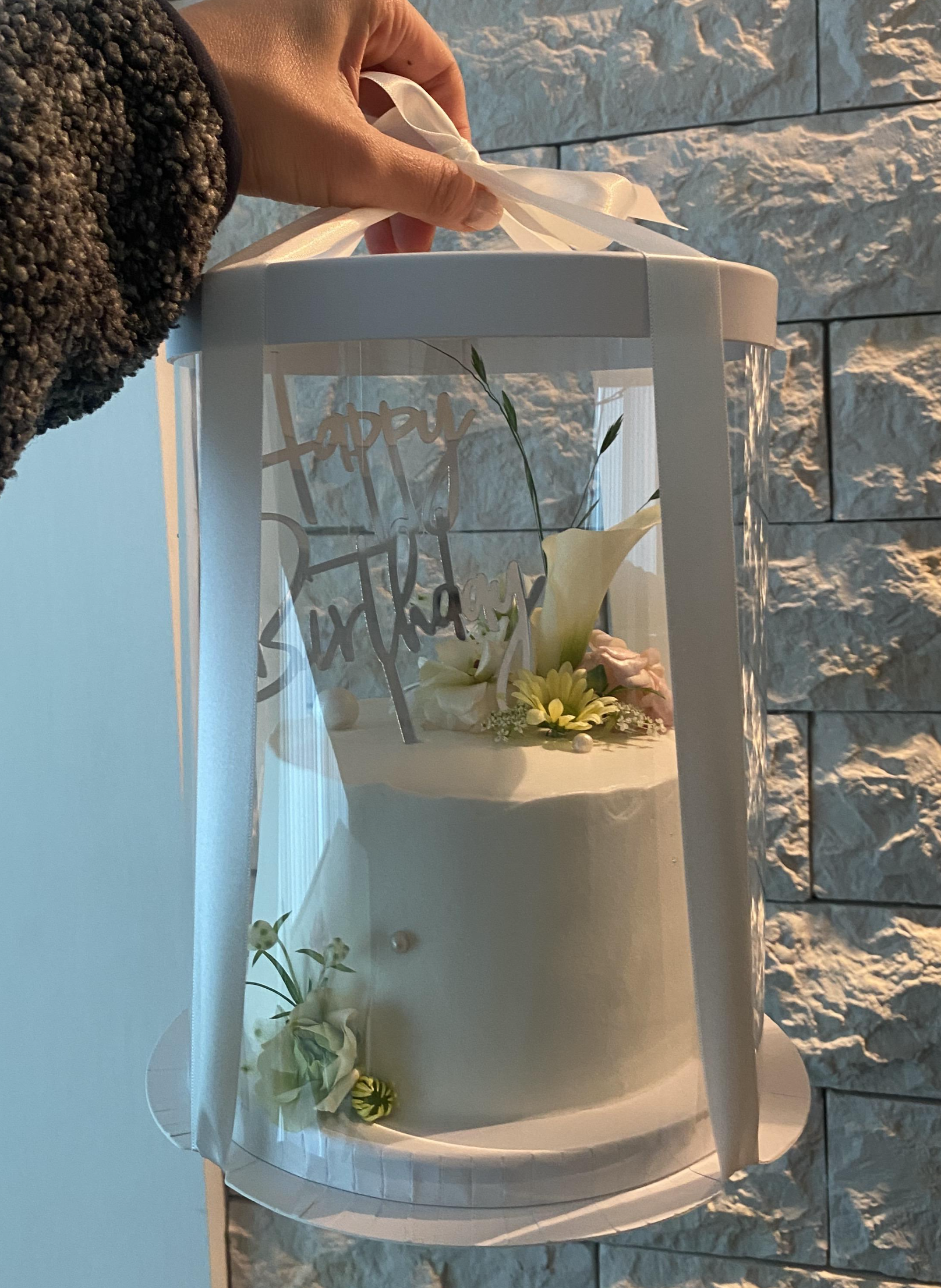 [마곡/발산] 생화케이크 지밀리 주문제작 후기