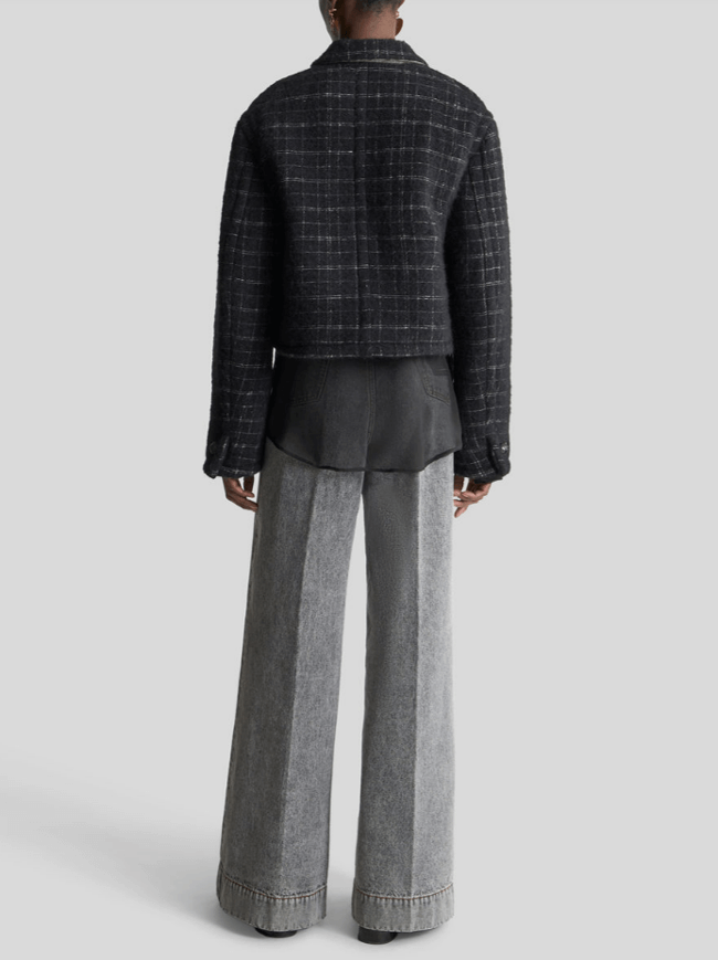 에트로 체크자켓