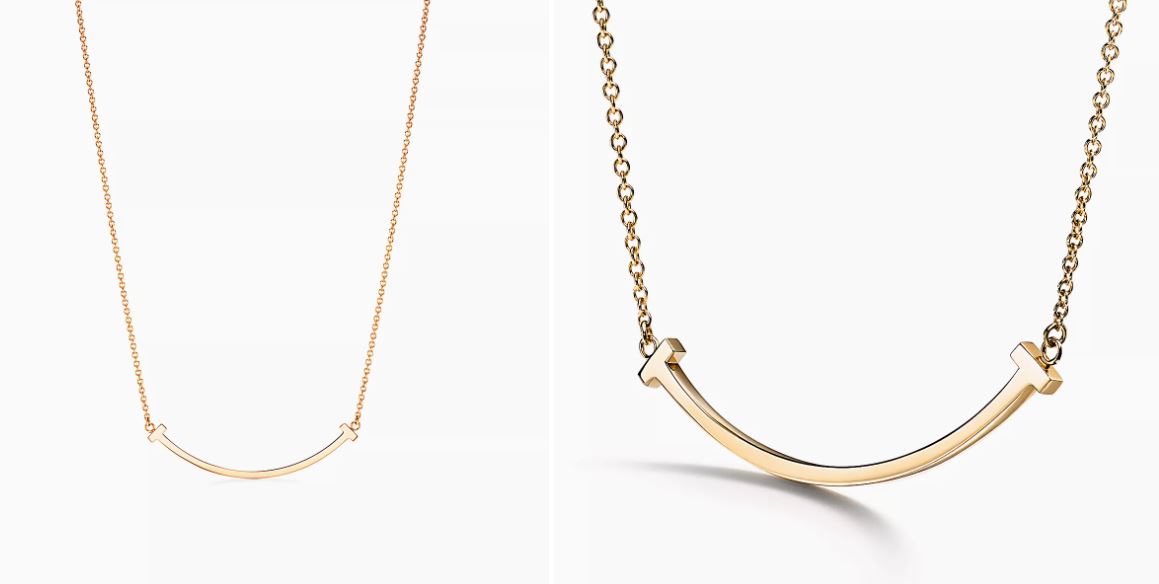 티파니앤코 스마일 목걸이