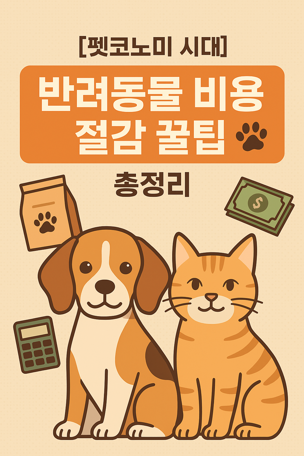 펫코노미, 반려동물 비용절감, 반려동물 비용 절약 팁