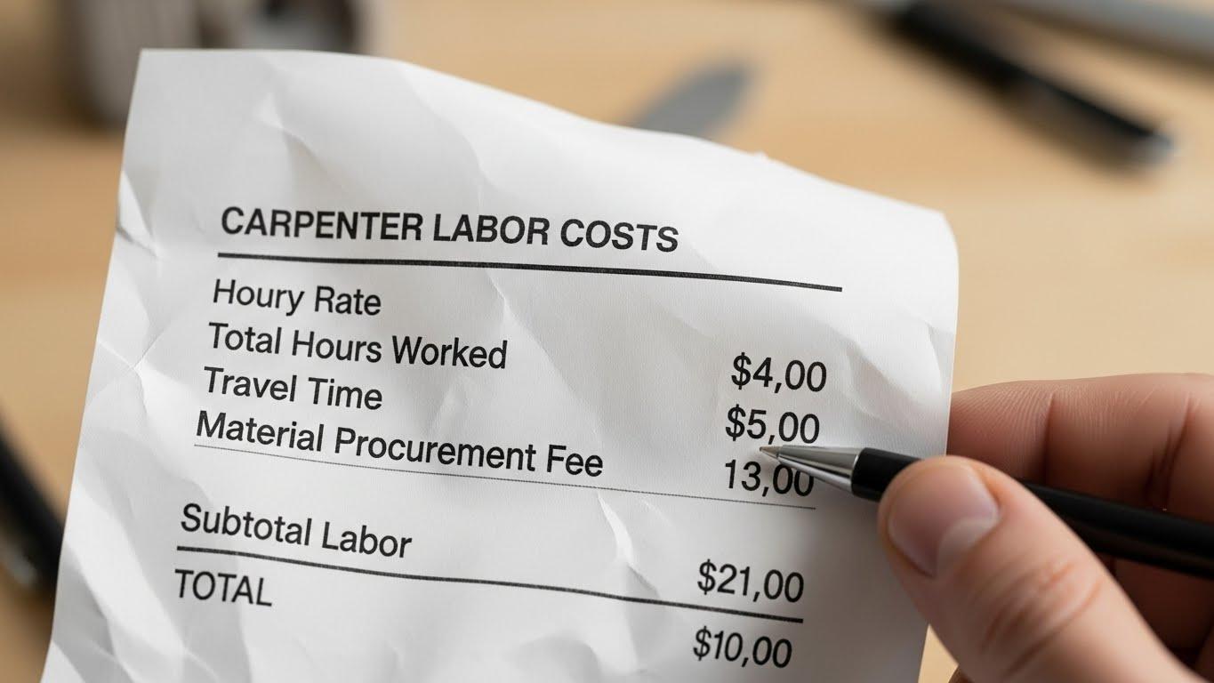 인테리어 목수 인건비