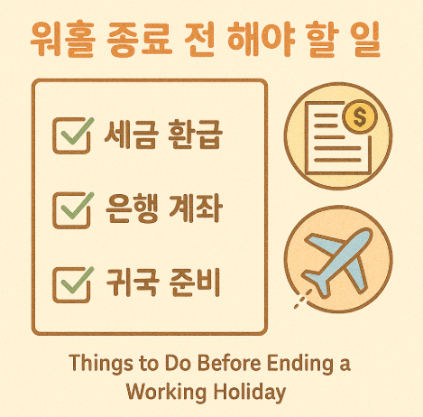 워홀 종료 전 꼭 해야 할 일 체크리스트