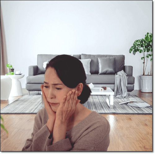 갱년기 장애 여성