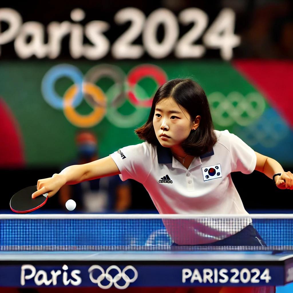 파리올림픽 탁구 신유빈