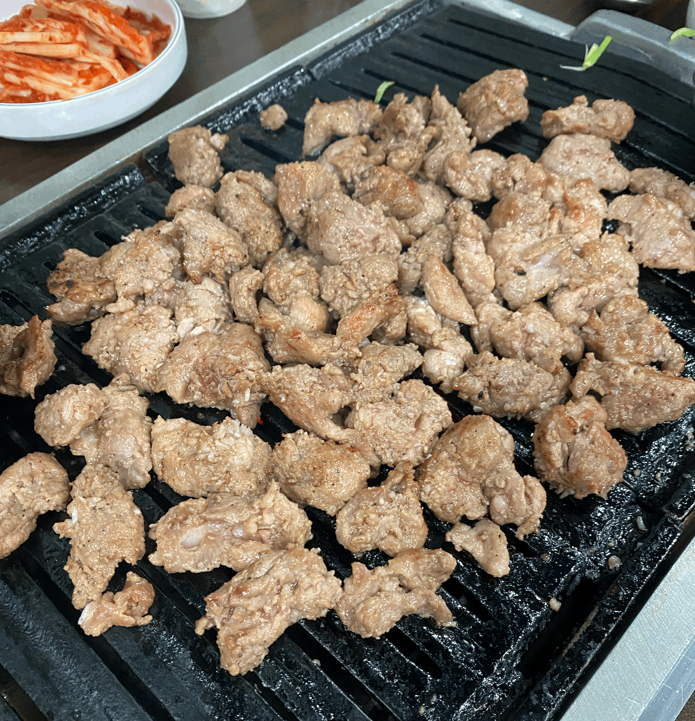 오돌뼈 익은 후