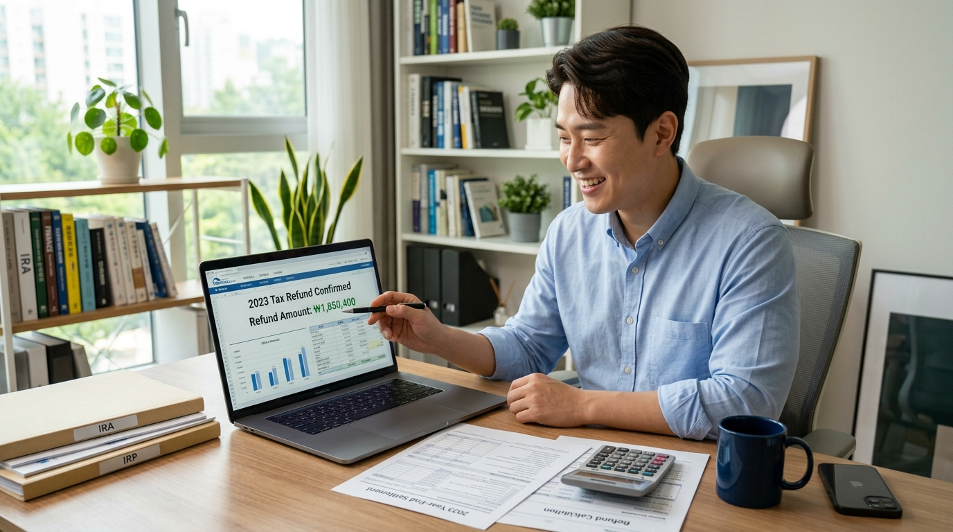 직장인의 세금 환급 만족