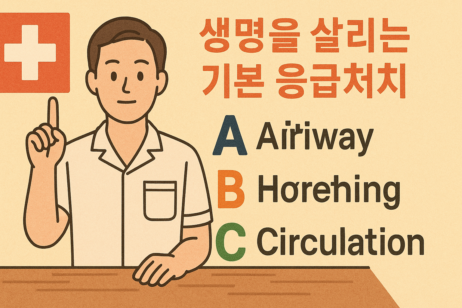 생명을 살리는 기본 응급처치 ABC 단계 완전 정리