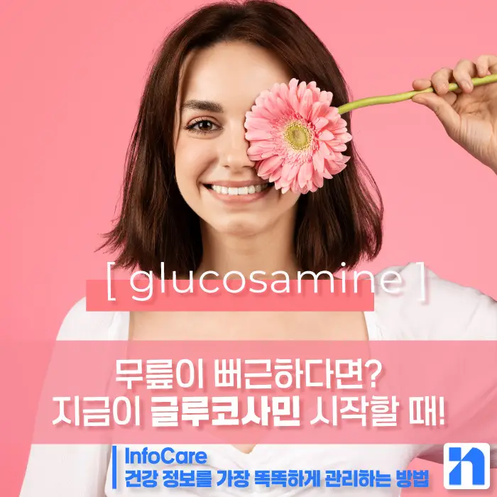글루코사민 효능, 복용법, 주의사항