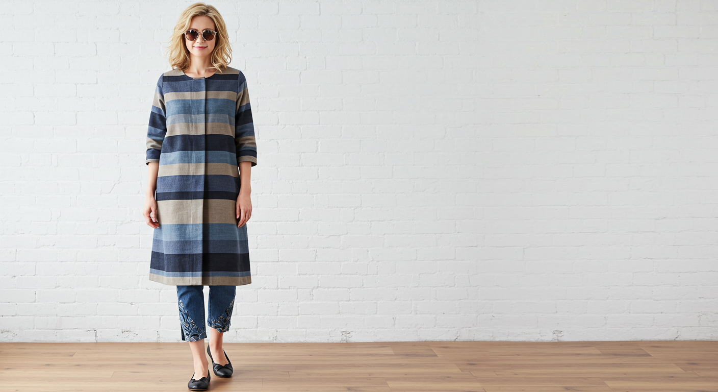 중년여성 젊어보이는 패션