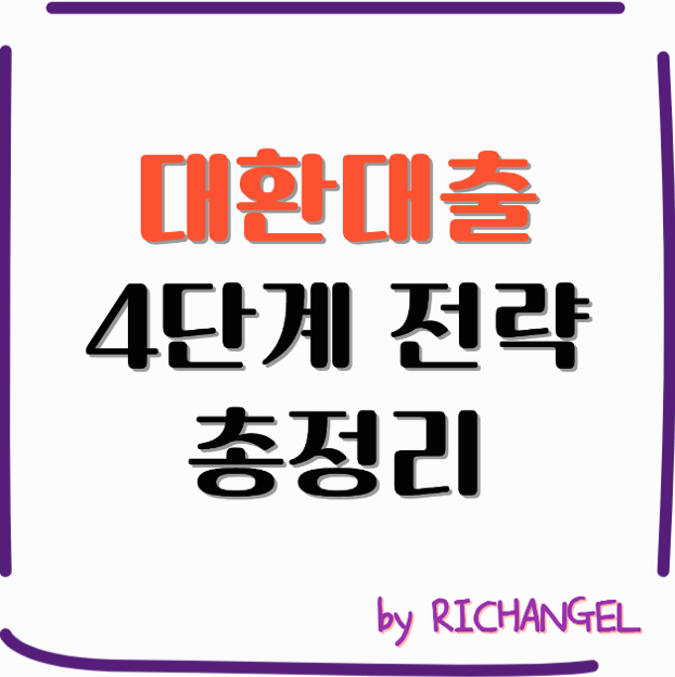 대환대출 4단계 전략 총정리