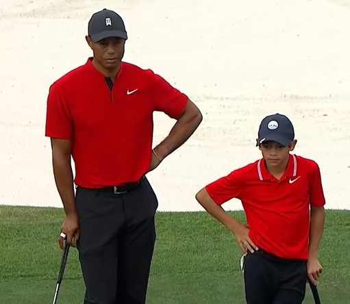 타이거 우즈 아들