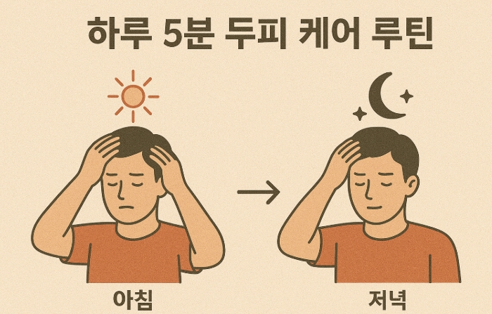 두피 케어 루틴