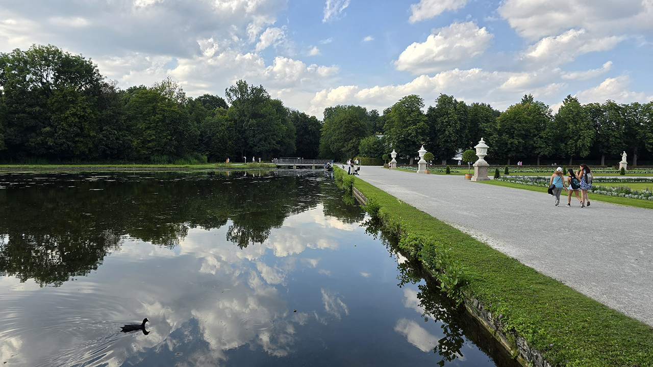 님펜부르크 궁전 운하