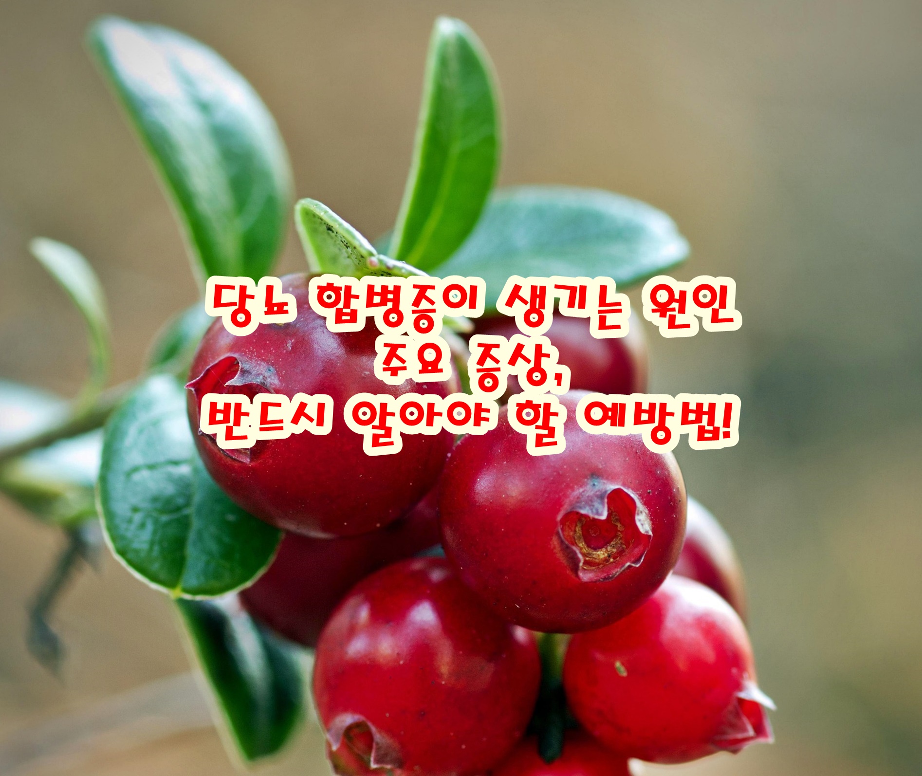 당뇨 합병증이 생기는 원인과 주요 증상, 반드시 알아야 할 예방법