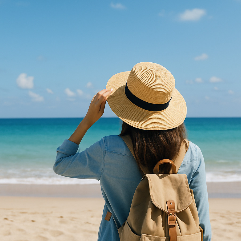 경포해수욕장, 막바지 피서객