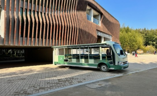 태화강 국가정원 무장애 전기관람차