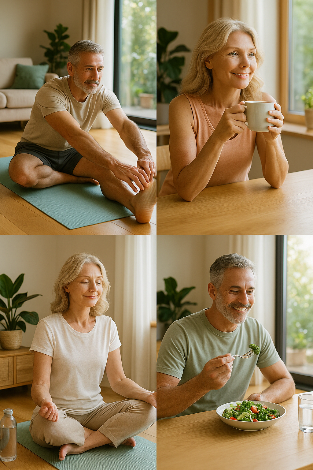 건강한 노화를 위한 40대 생활습관 체크리스트