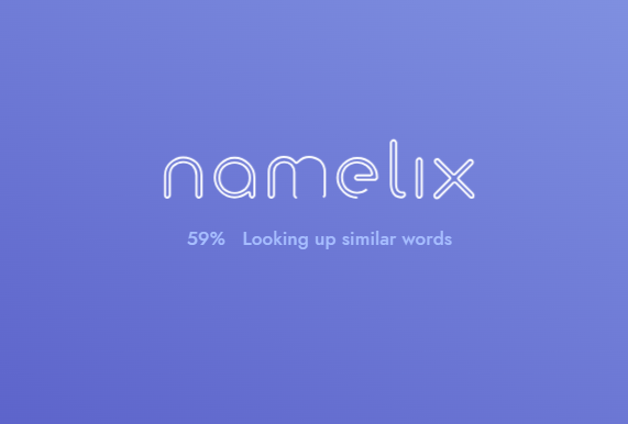 namelix 진행중
