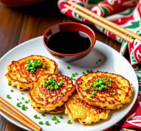 감자전 음식 사진