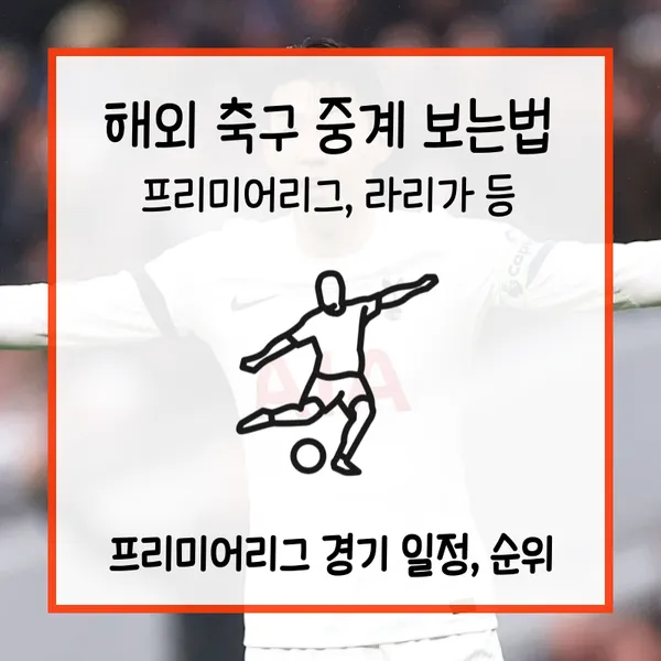 축구 중계 채널 썸네일