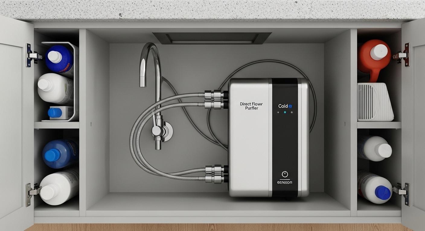 공간 부족 직수형 정수기 장단점