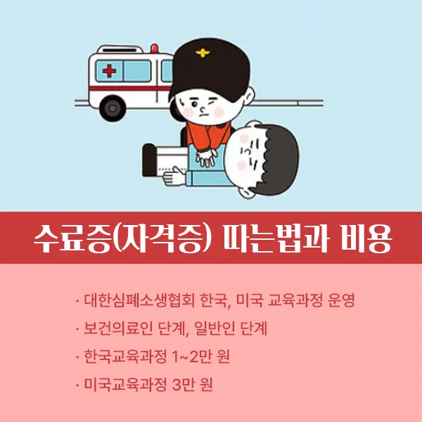 CPR 자격증 따는법