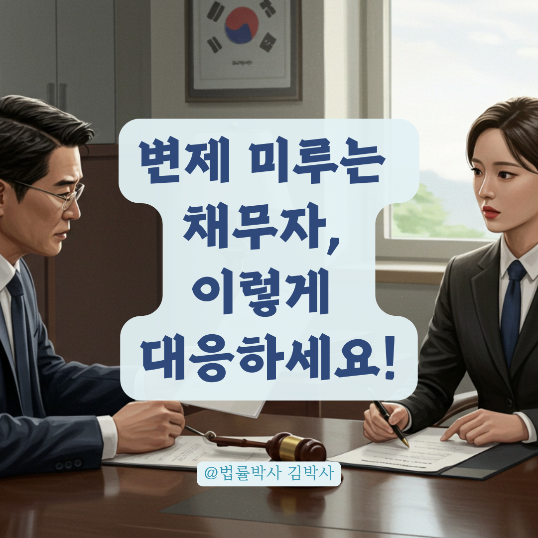 채무자가 변제 미루고 소액만 갚을 때 법적 대응 가이드.