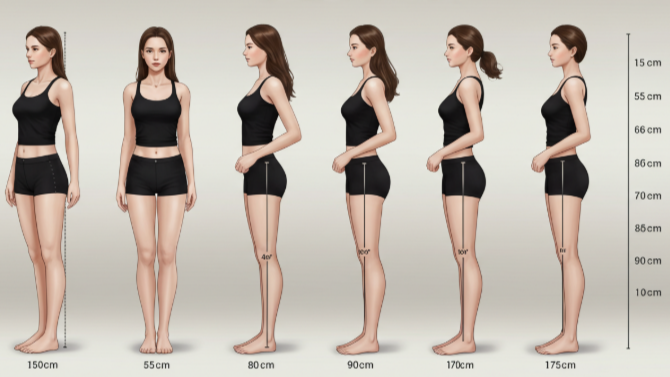 키별 최적의 코트 길이