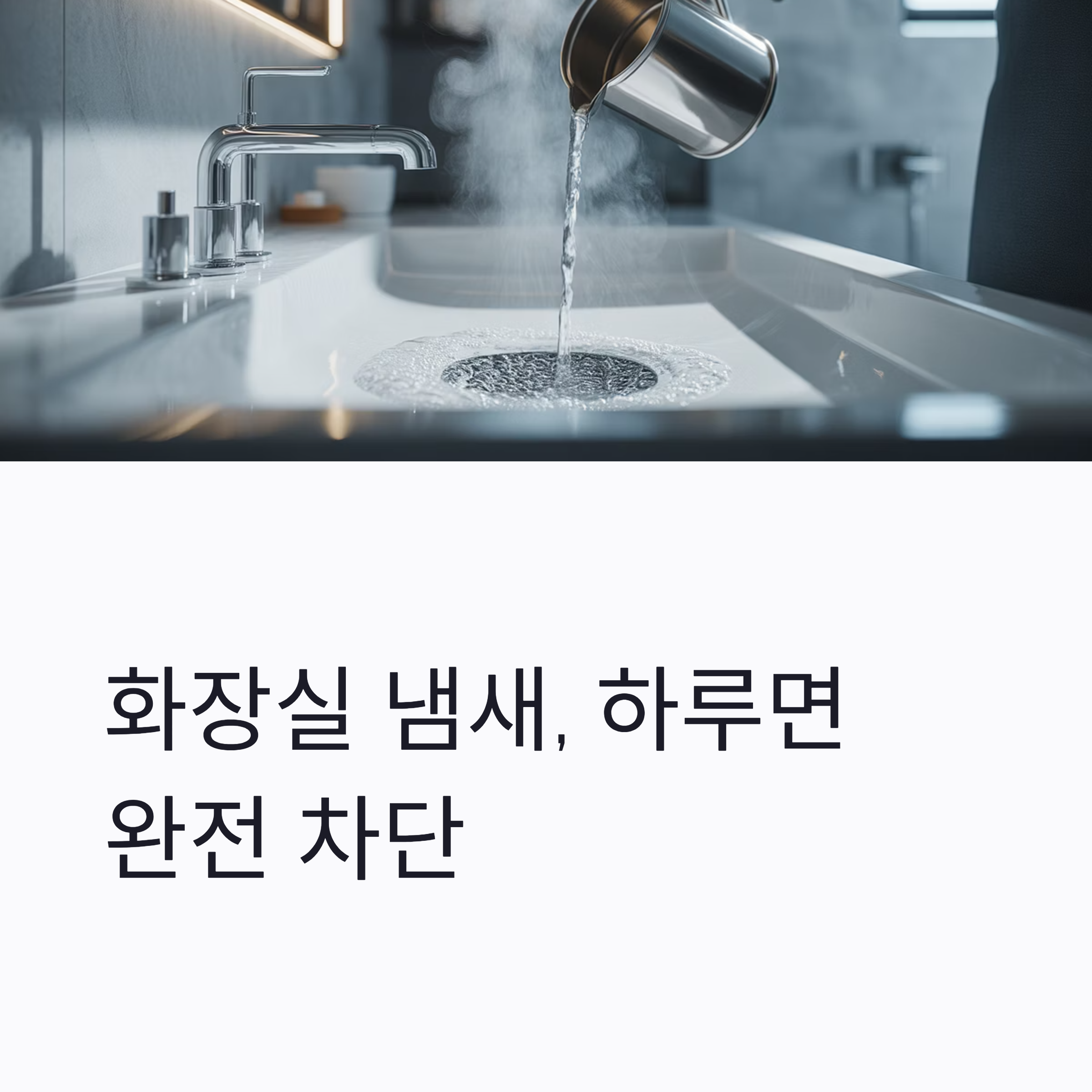 화장실 냄새 하루만에 없애기 대표이미지