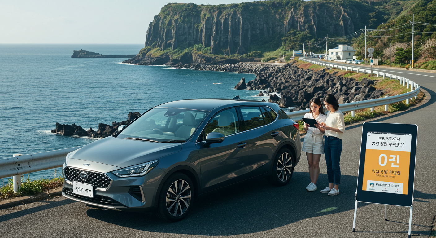 제주도 렌터카 면책금 0원 업체는 어디 숨겨진 추가비용까지 완벽 정리!