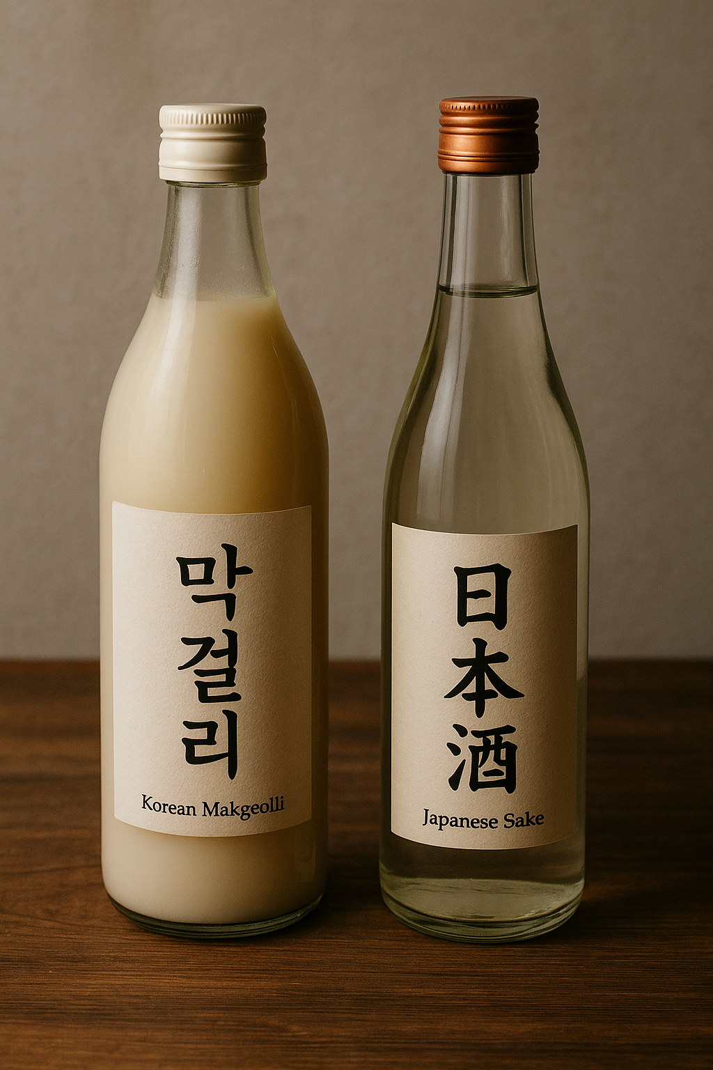 한국술과 일본술