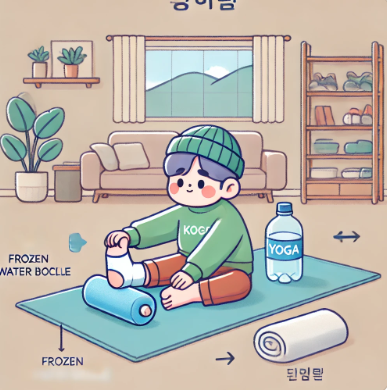 발바닥 통증(족저근막염) 완화 운동