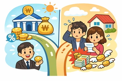 대출 금리와 이자 차이가 실제 부담에 미치는 영향10