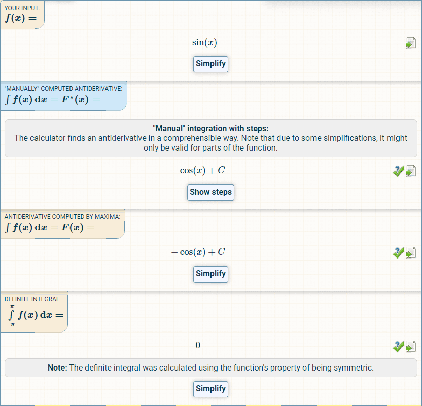 적분 계산기 사용 방법4