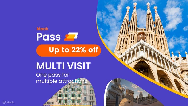 클룩 바르셀로나 패스 사그라다 파밀리아 파크 구엘 카사 바트요 라 페드레라 스페인