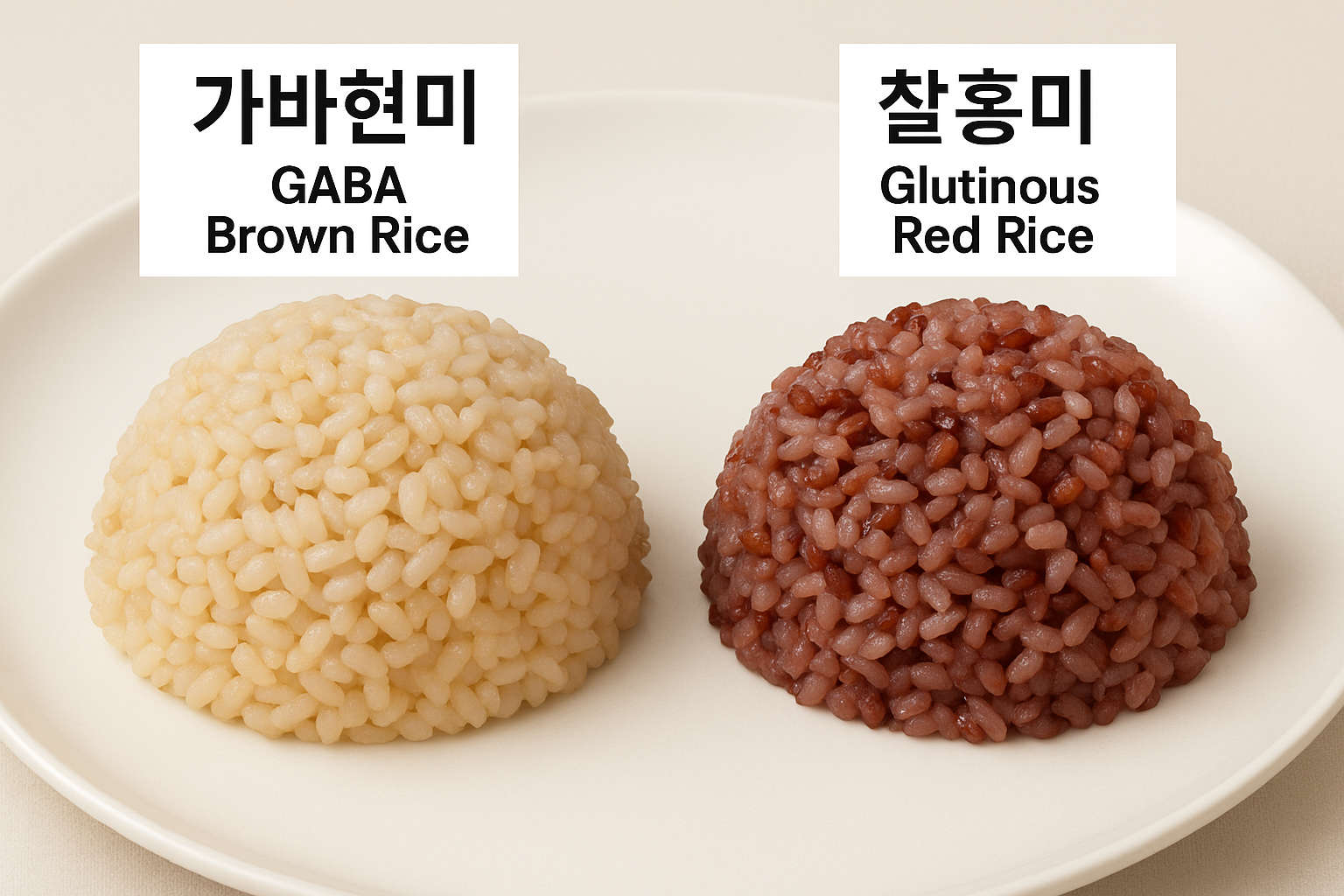 가바현미밥, 찰홍미밥