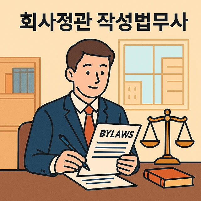 회사정관작성법무사