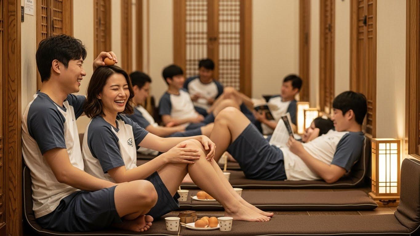 찜질방 데이트