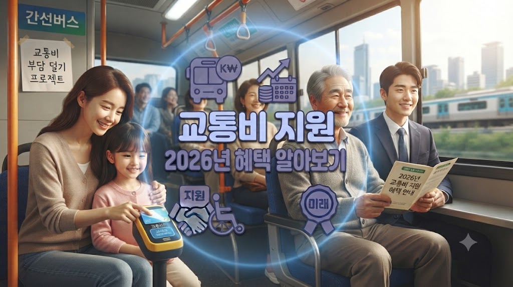 대중교통 이용으로 교통비 절약하는 사람들