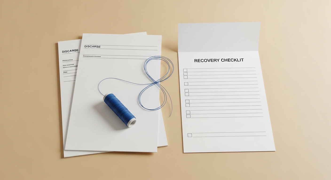 맹장 수술 후 실밥 제거가 중요한 이유