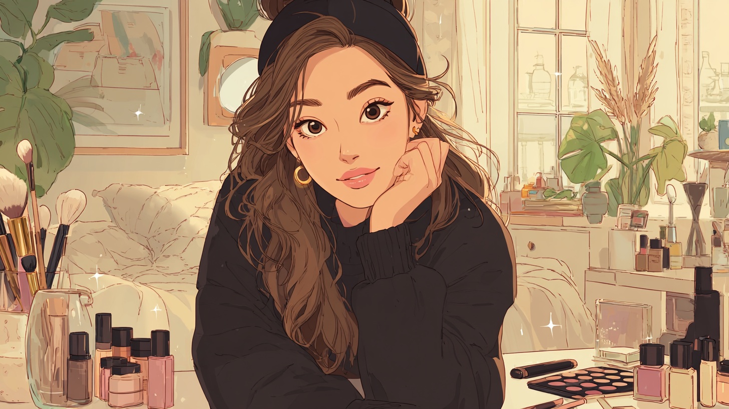 유튜버 김해나 상징 사진